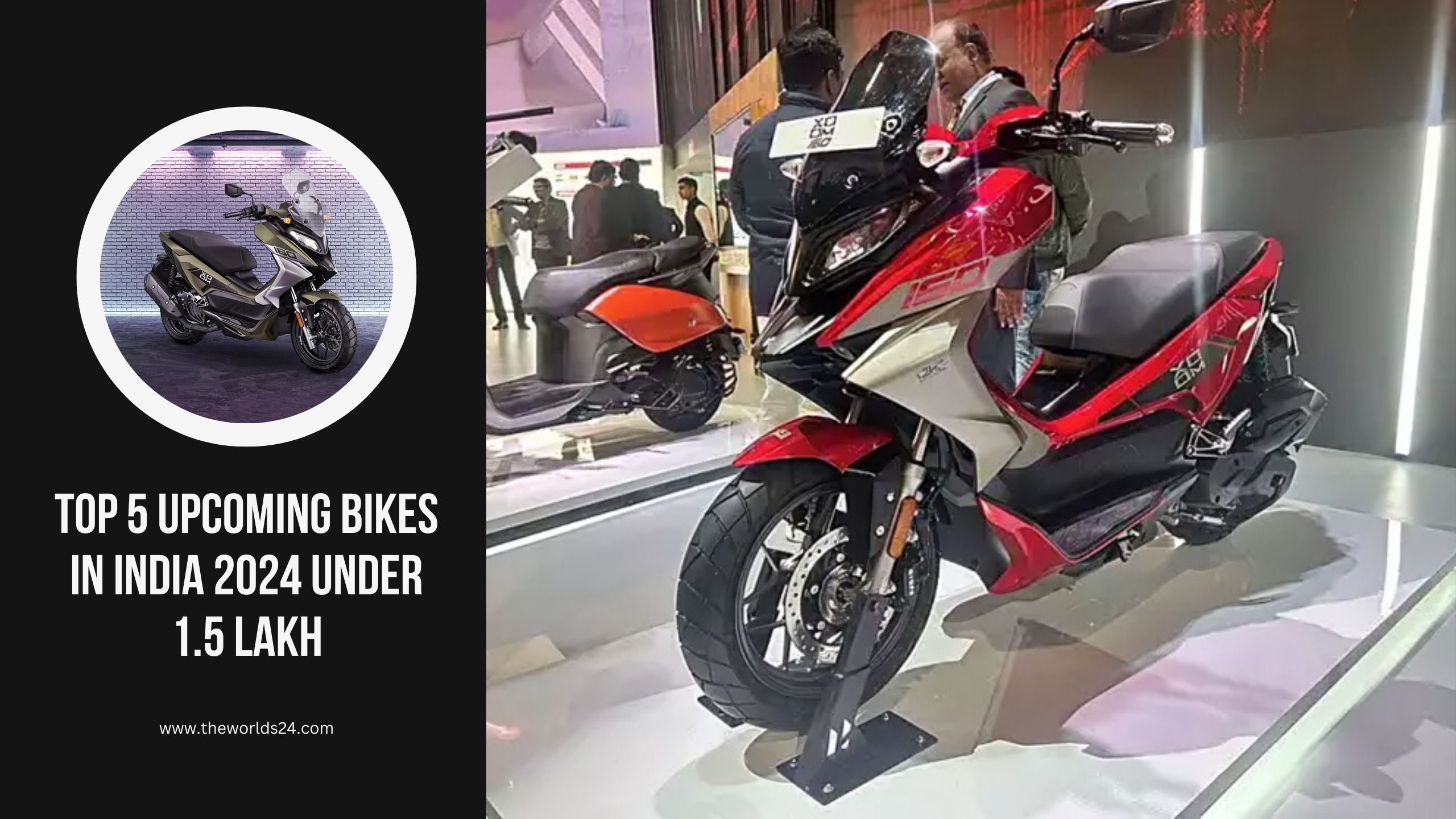 Unveiling the Future: Top 5 Upcoming Bikes in India 2024 Under 1.5 Lakh